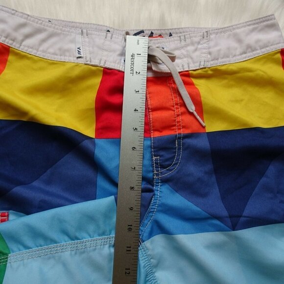 American Eagle Outfitters Men's Board Swim Surf Shorts Trunks Beach Colorful M - Picture 10 of 12